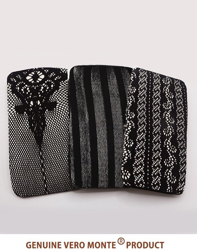 Women Patterned Fishnet Tights Black Fishnets Net Stockings Pantyhose