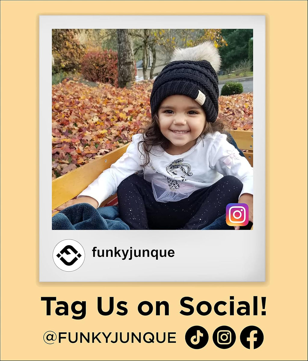 Toddler Pom Beanie – Kids Winter Hat for Ages 1–4, Baby Boy & Girl Knit Beanies, Warm Cozy Knit Snow Hats