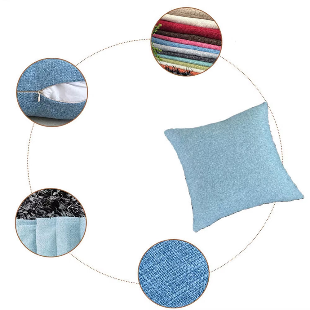 Sofa Cushion Cover 30X50/40X40/45X45/40X60/50X50/55X55/60X60Cm Home Hotel Decorative Throw Pillow Case