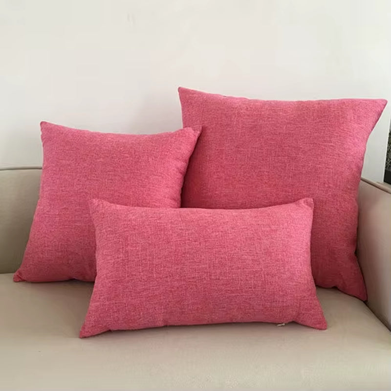 Sofa Cushion Cover 30X50/40X40/45X45/40X60/50X50/55X55/60X60Cm Home Hotel Decorative Throw Pillow Case