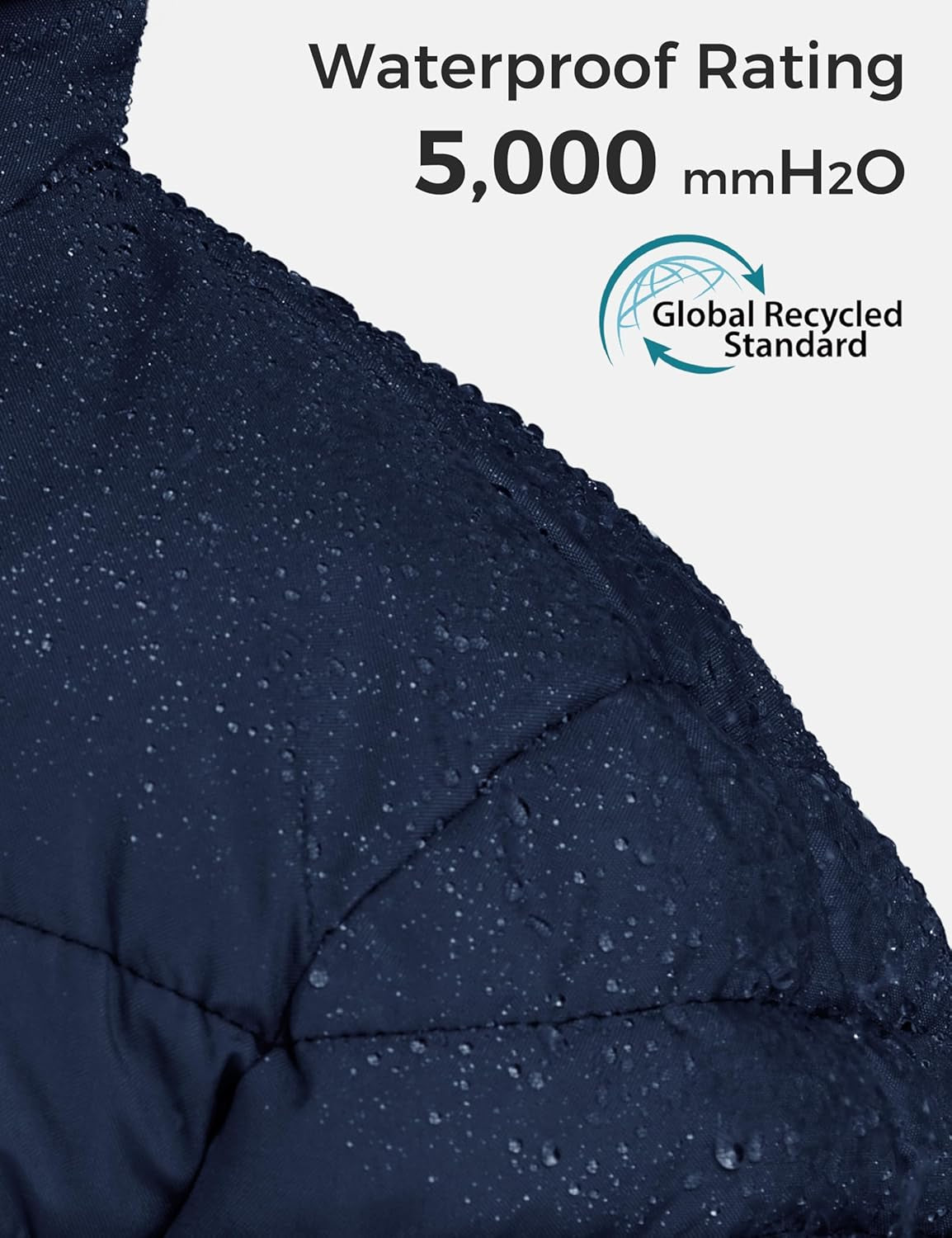 Girls' Long Winter Coat Parka Waterproof Warm Puffer Jacket