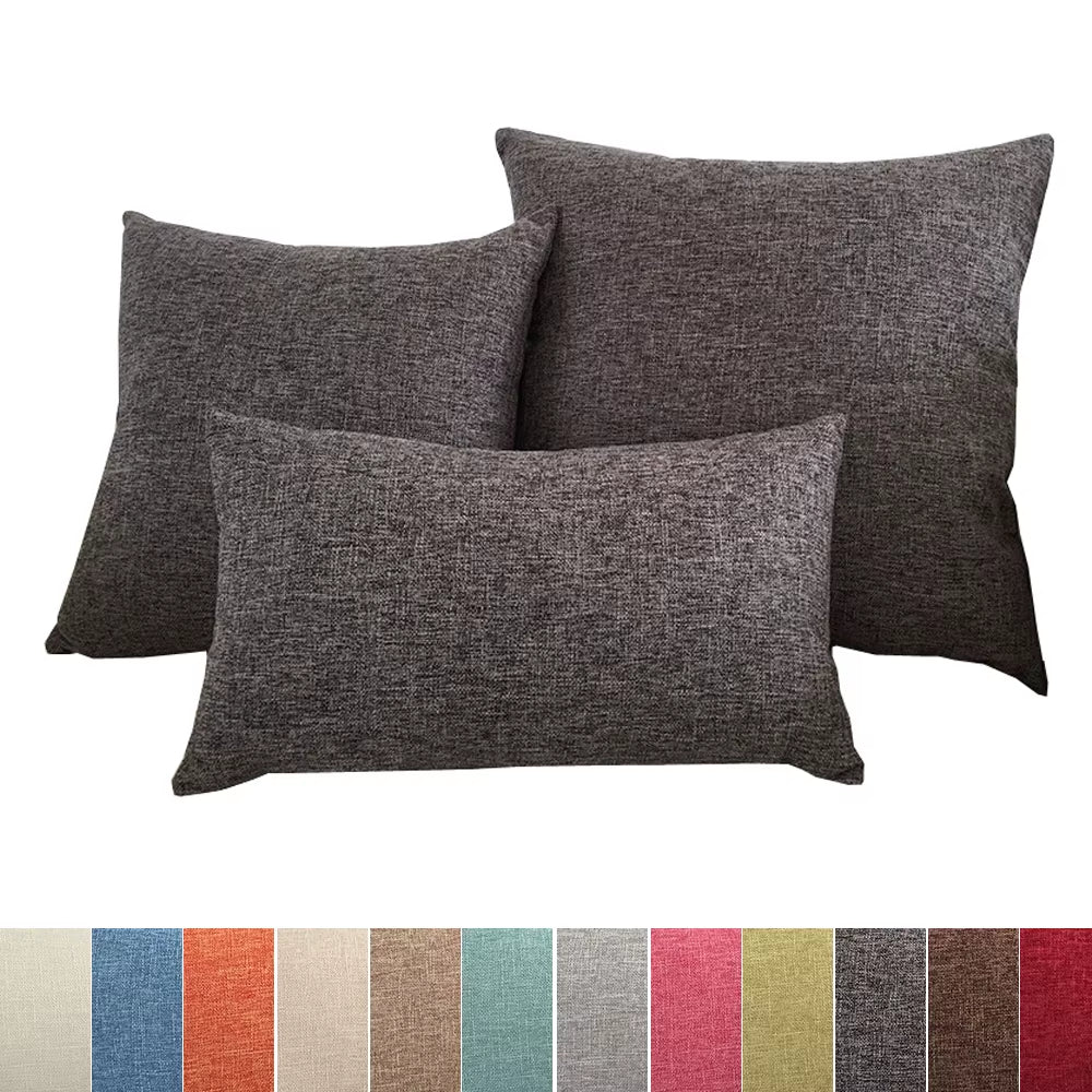 Sofa Cushion Cover 30X50/40X40/45X45/40X60/50X50/55X55/60X60Cm Home Hotel Decorative Throw Pillow Case
